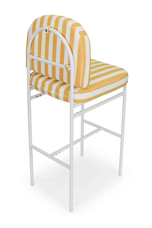 Yellow Stripes Bar Stool | NV Gallery Lampedusa | Oroa.com