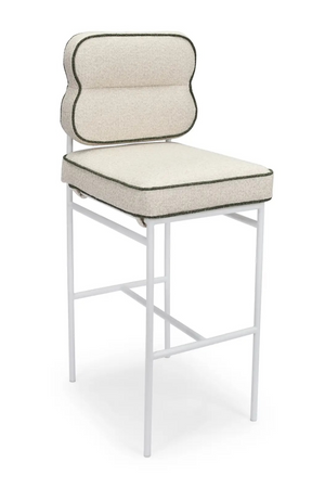 Bouclé Outdoor Bar Stool | NV Gallery Maddalena | Oroa.com