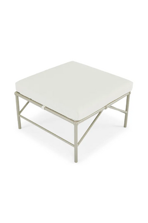 Taupe Metal Outdoor Stool | NV Gallery Amalfi | Oroa.com