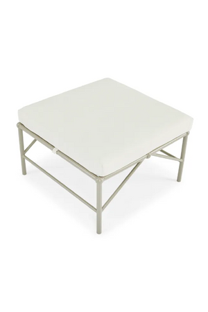 Taupe Metal Outdoor Stool | NV Gallery Amalfi | Oroa.com
