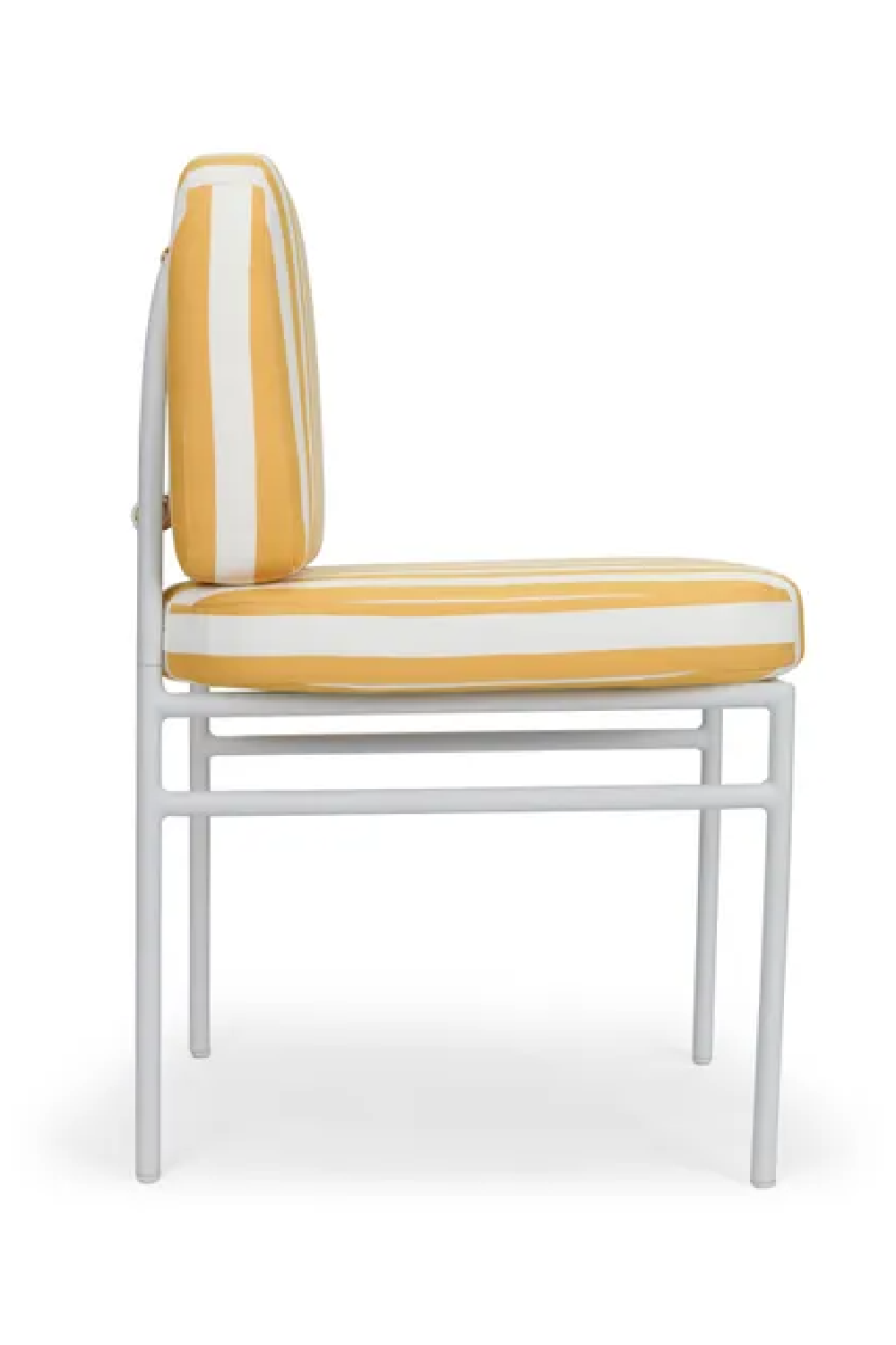 Yellow Stripes Outdoor Dining Chair | NV Gallery Lampedusa | Oroa.com