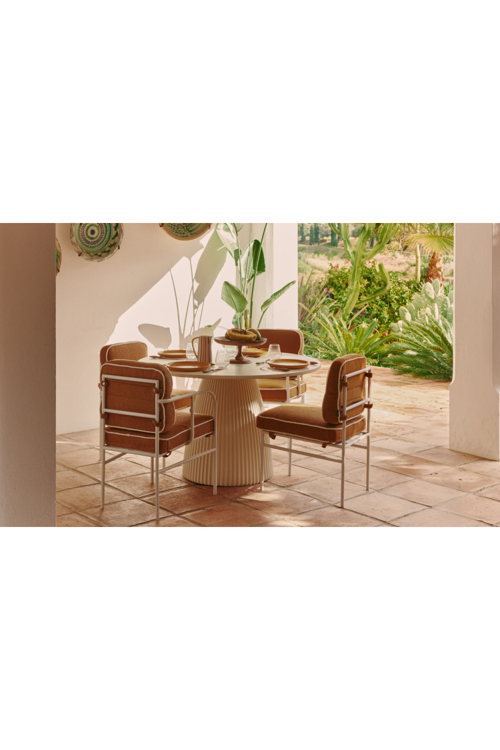 Bouclé Outdoor Side Chair | NV Gallery Maddalena | Oroa.com