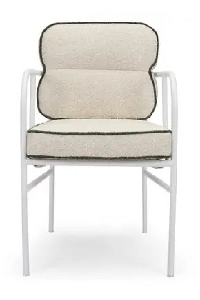 Bouclé Outdoor Armchair | NV Gallery Maddalena | Oroa.com