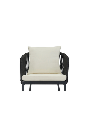 Black Rope Outdoor Chair | NV Gallery Santa Monica