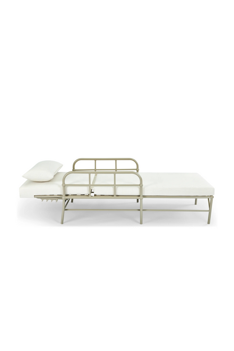 White Padded Sun Lounger | NV Gallery Amalfi | Oroa.com