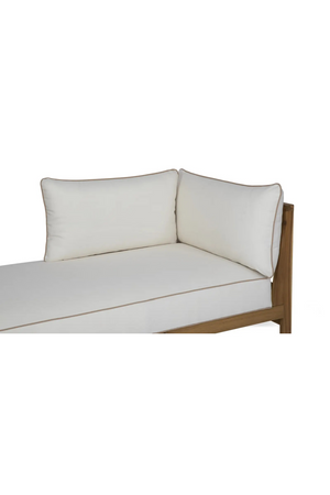 Padded Acacia Sun Lounger | NV Gallery Bayside | Oroa.com