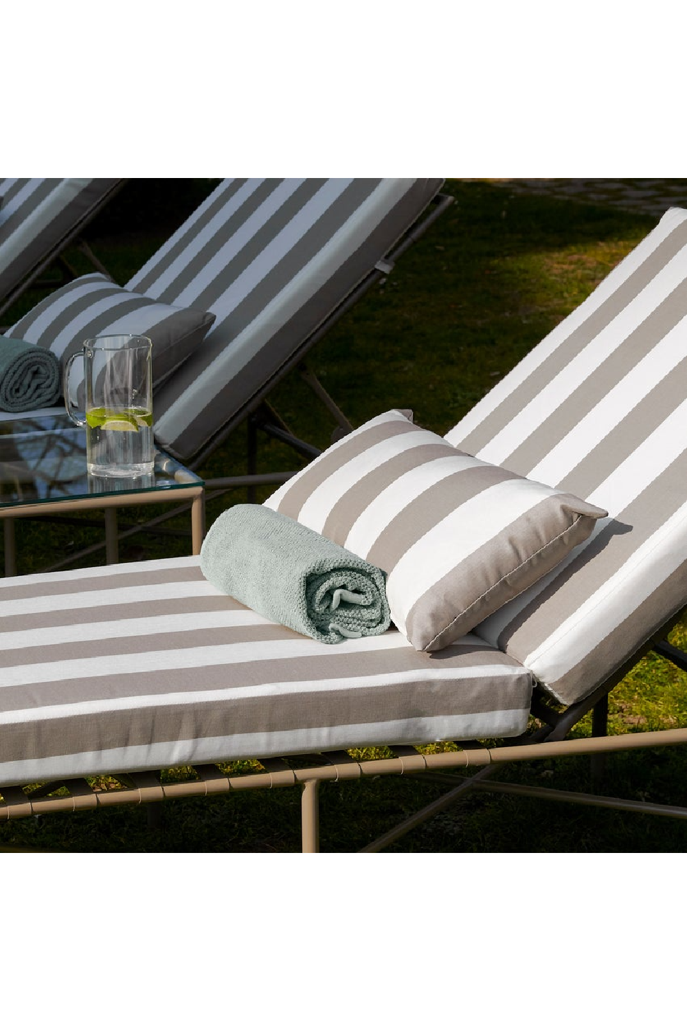 Striped Sun Lounger | NV Gallery Bel Air | Oroa.com