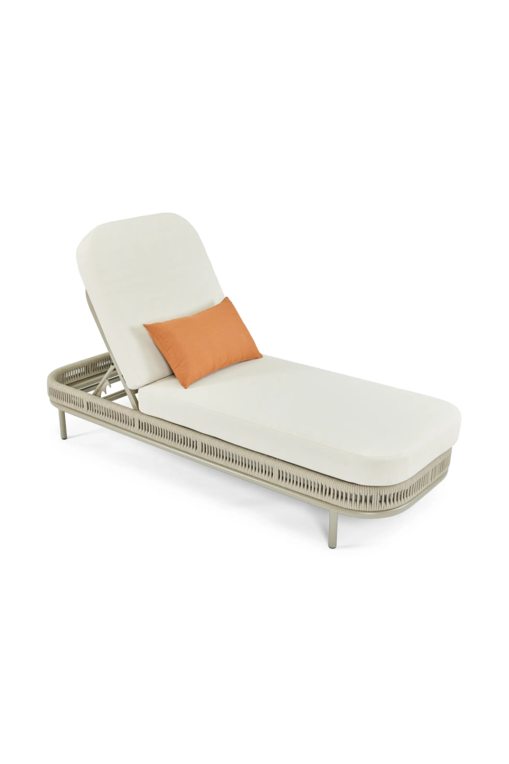 Taupe Rope Deckchair | NV Gallery Florentino | Oroa.com