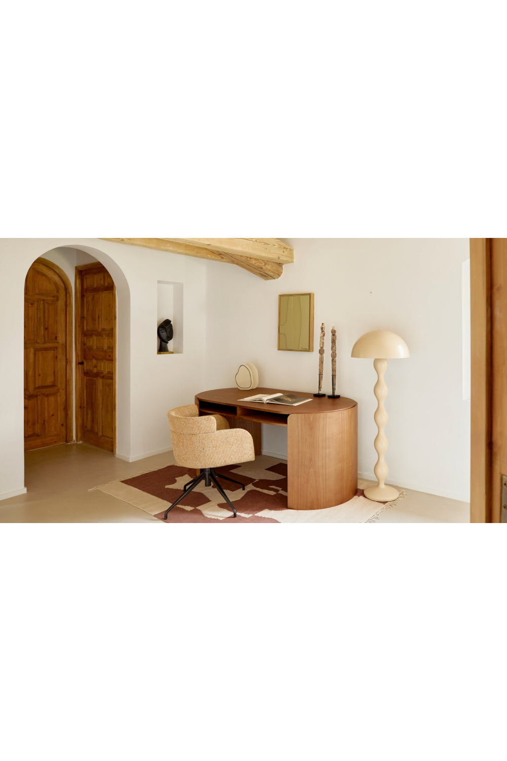 Curved Swivel Office Chair | NV Gallery Baron | Oroa.com