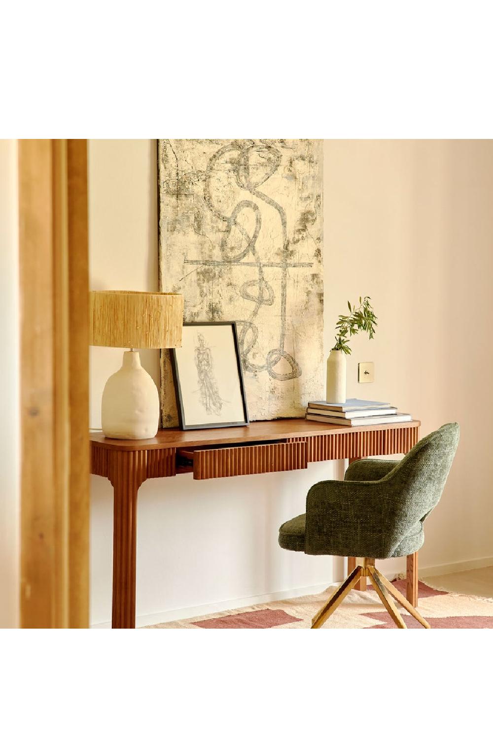 Openwork Swivel Office Chair | NV Gallery Luthor | Oroa.com