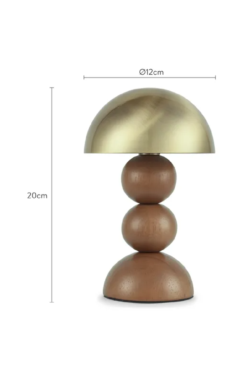 Gold Dome Indoor/Outdoor Table Lamp | NV Gallery Gigi | Oroa.com