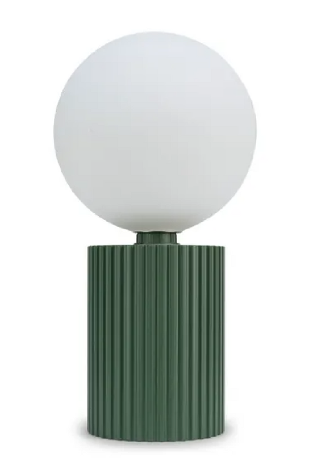 Green Base Indoor/Outdoor Table Lamp | NV Gallery Luna | Oroa.com
