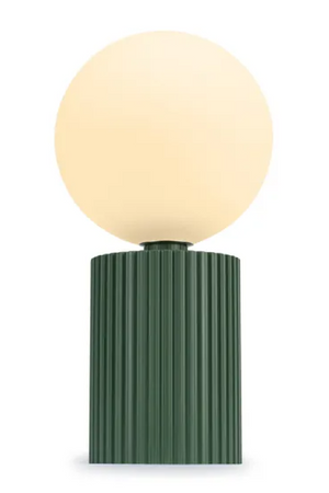 Green Base Indoor/Outdoor Table Lamp | NV Gallery Luna | Oroa.com