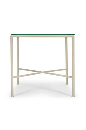 Square Glass Outdoor Side Table | NV Gallery Bel Air | Oroa.com