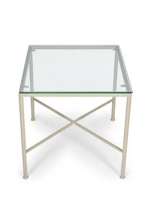 Square Glass Outdoor Side Table | NV Gallery Bel Air | Oroa.com