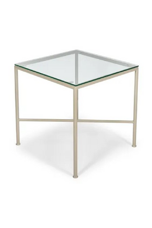 Square Glass Outdoor Side Table | NV Gallery Bel Air | Oroa.com