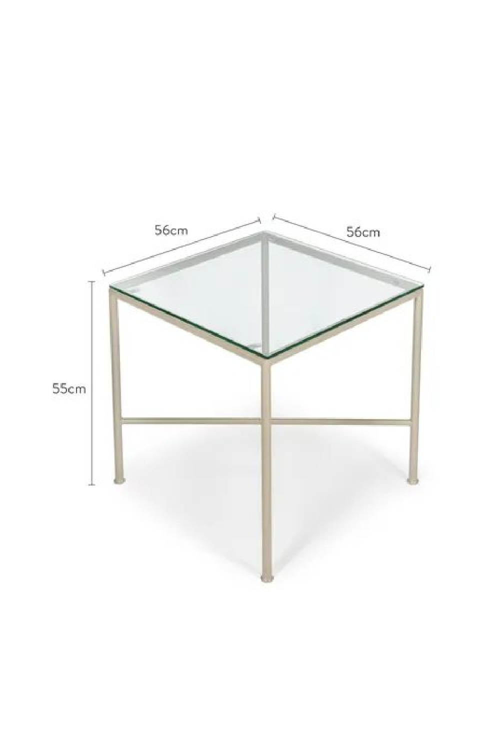 Square Glass Outdoor Side Table | NV Gallery Bel Air | Oroa.com
