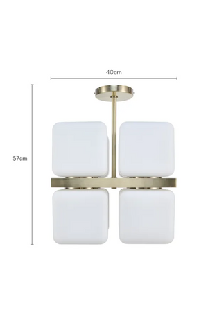 Cube Glass Shades Pendant Lamp | NV Gallery Tokyo | Oroa.com