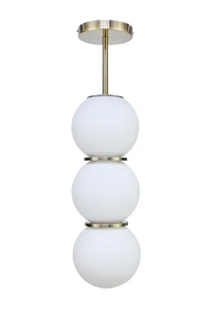 Triple Glass Spheres Pendant Lamp | NV Gallery Doyers | Oroa.com