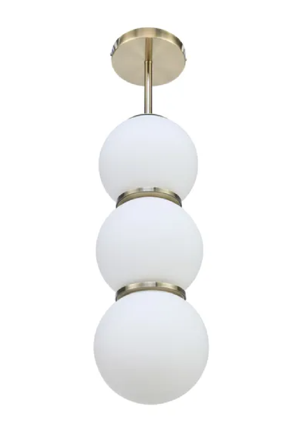 Triple Glass Spheres Pendant Lamp | NV Gallery Doyers | Oroa.com