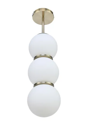 Triple Glass Spheres Pendant Lamp | NV Gallery Doyers | Oroa.com