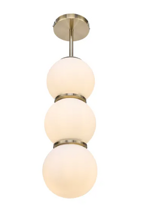 Triple Glass Spheres Pendant Lamp | NV Gallery Doyers | Oroa.com