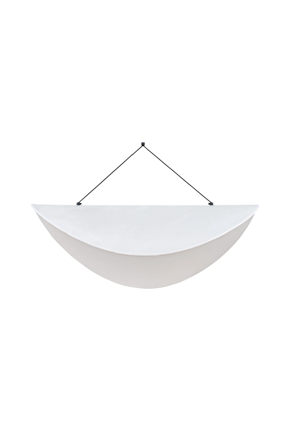 White Curved Pendant Lamp | NV Gallery Fukui | Oroa.com