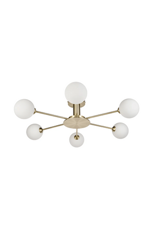 6-Glass Globes Pendant Lamp | NV Gallery Gray | Oroa.com