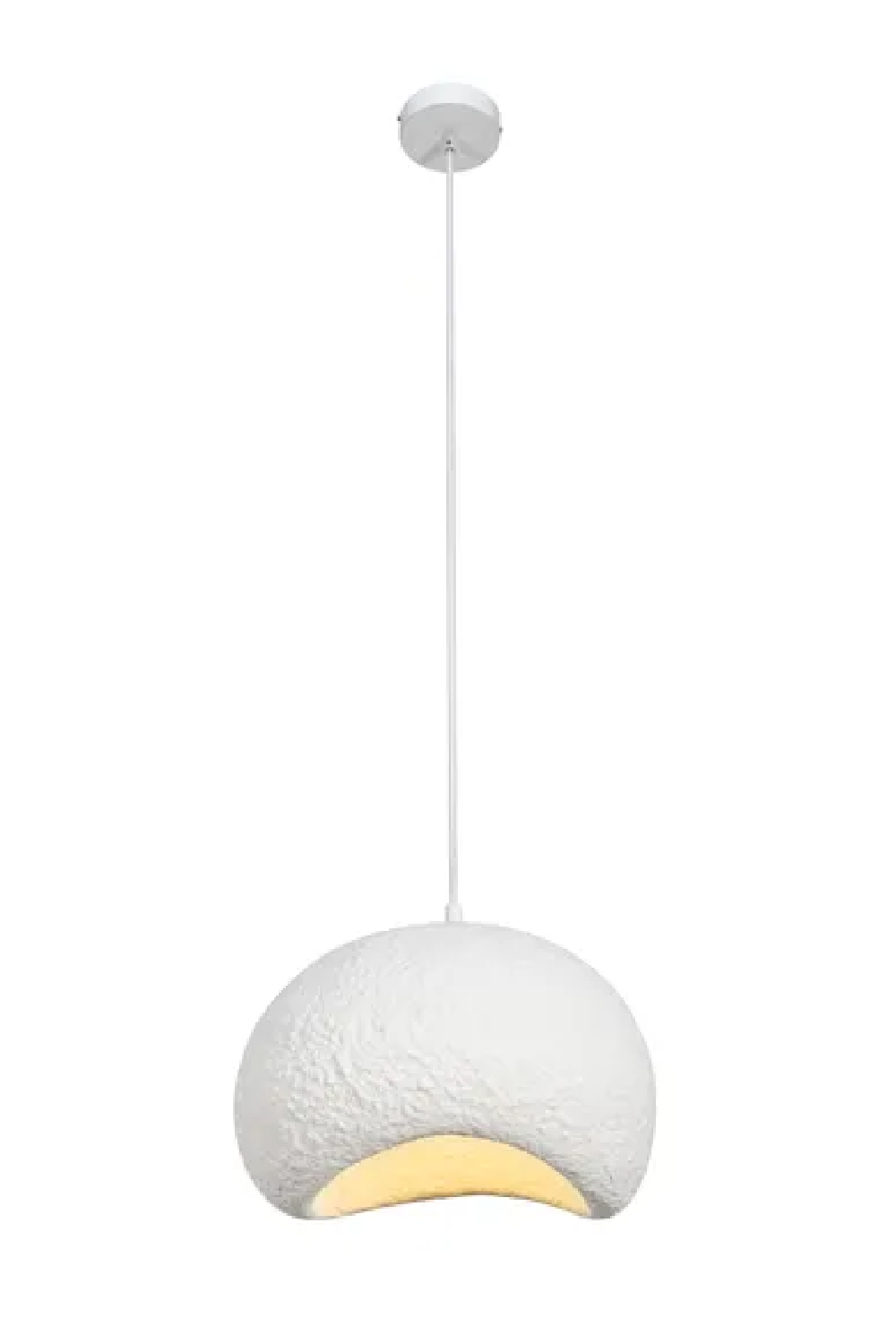 White Textured Pendant Lamp | NV Gallery Minorque | Oroa.com