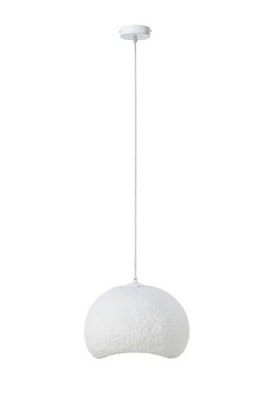 White Textured Pendant Lamp | NV Gallery Minorque | Oroa.com
