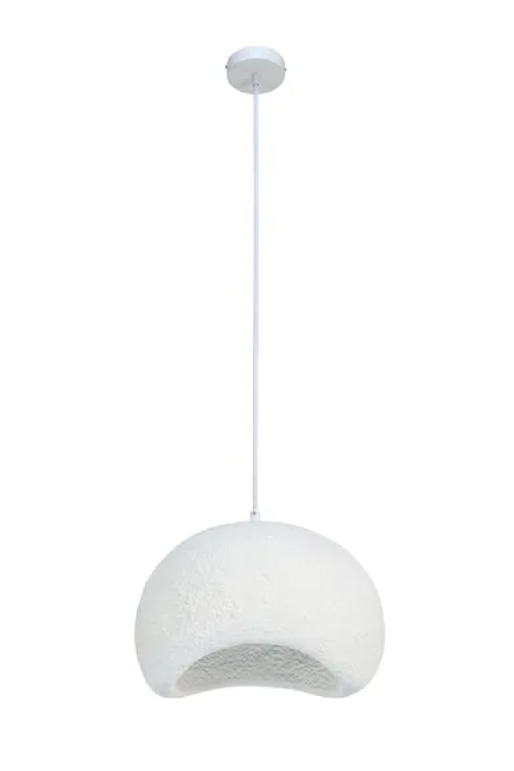 White Textured Pendant Lamp | NV Gallery Minorque | Oroa.com