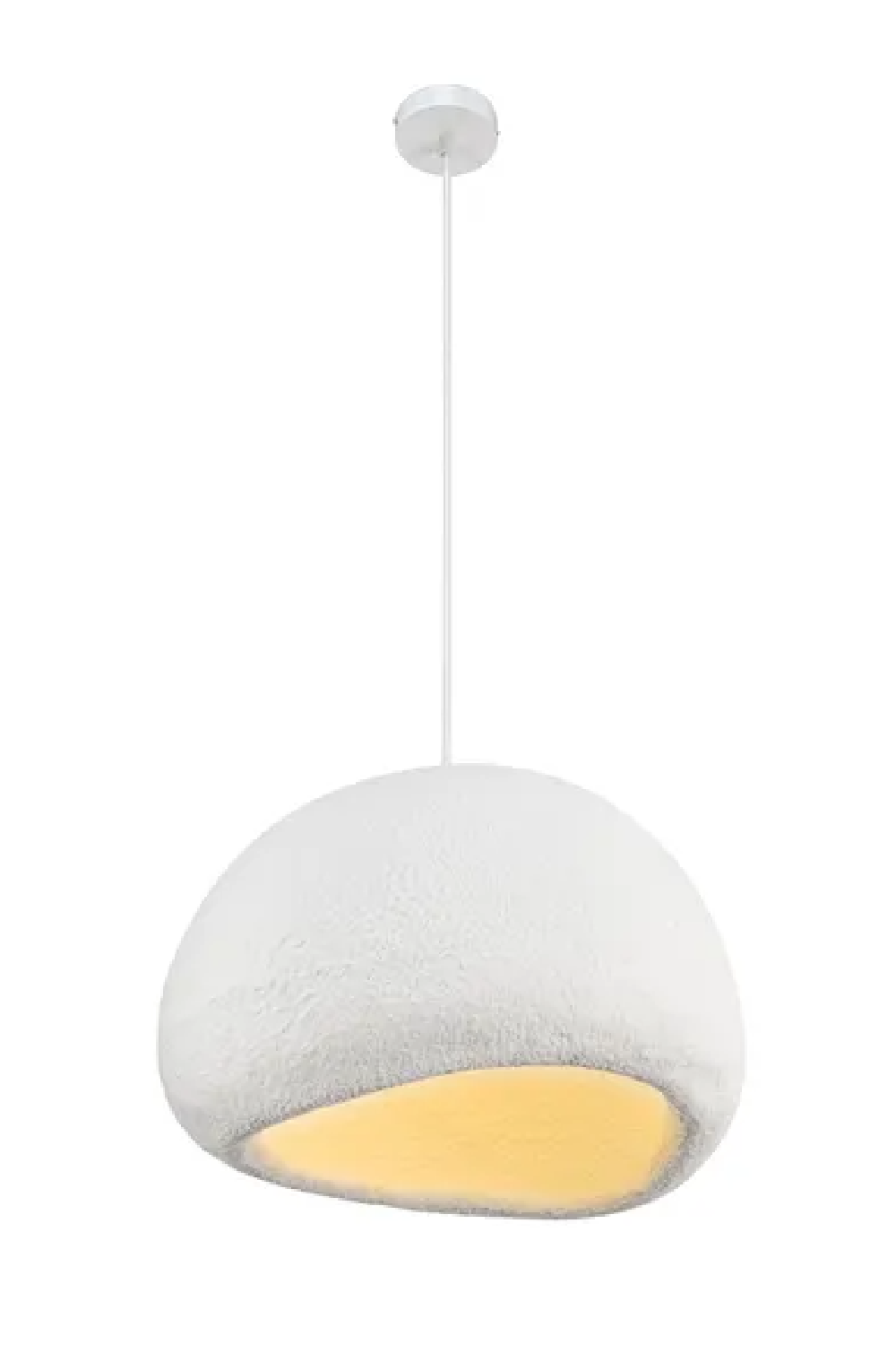 White Textured Pendant Lamp | NV Gallery Minorque | Oroa.com