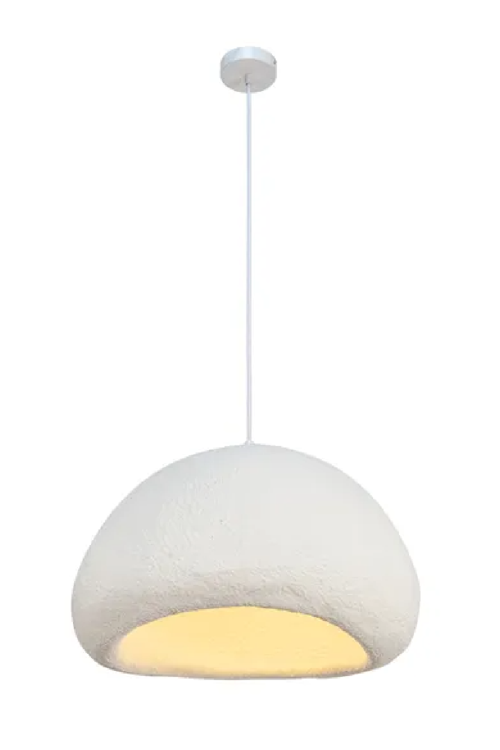 White Textured Pendant Lamp | NV Gallery Minorque | Oroa.com