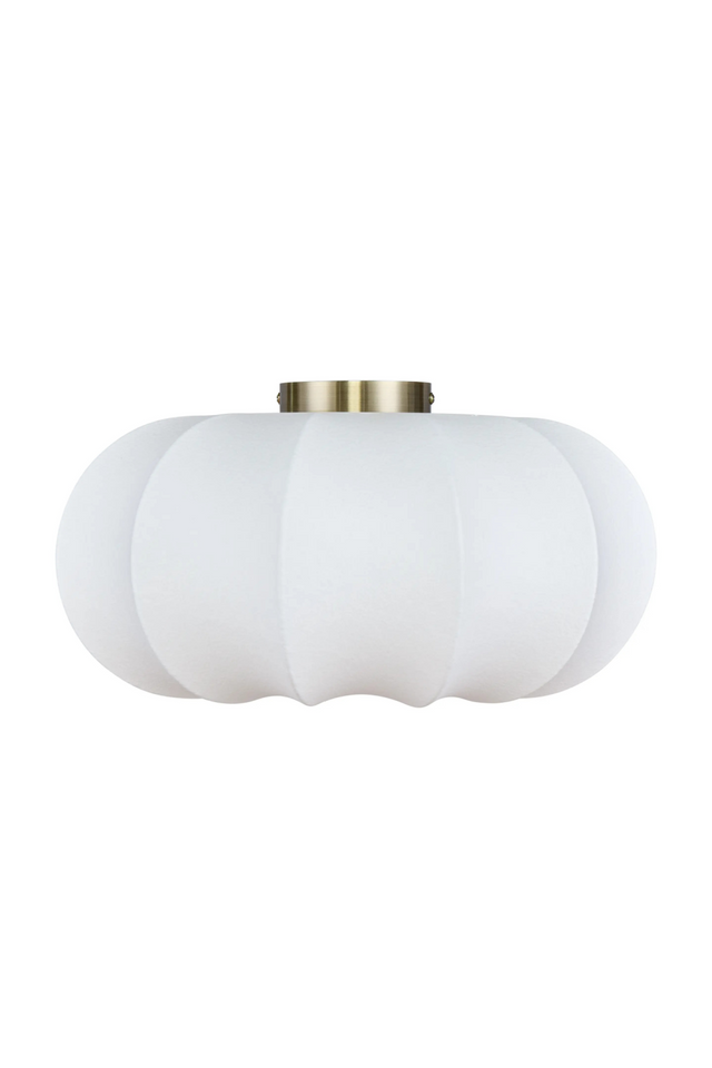 Satin White Ceiling Lamp | NV Gallery Nihama | Oroa.com