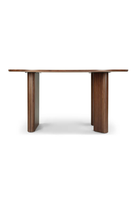 Wooden Oval Dining Table | NV Gallery Adriano | Oroa.com