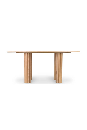 Wooden Oval Dining Table | NV Gallery Goya | Oroa.com