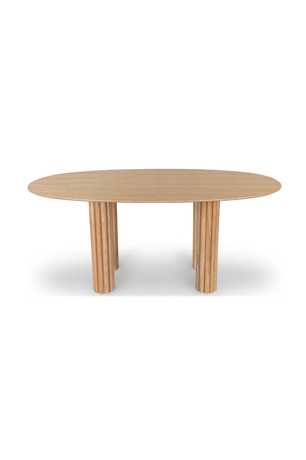 Wooden Oval Dining Table | NV Gallery Goya | Oroa.com
