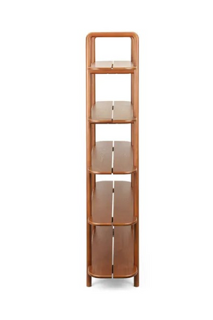 Japandi Walnut Bookcase | NV Gallery Ashaki | Oroa.com