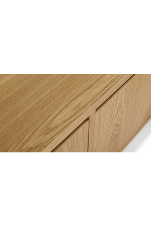 Blond Ash Wood Bookcase | NV Gallery Elipse | Oroa.com