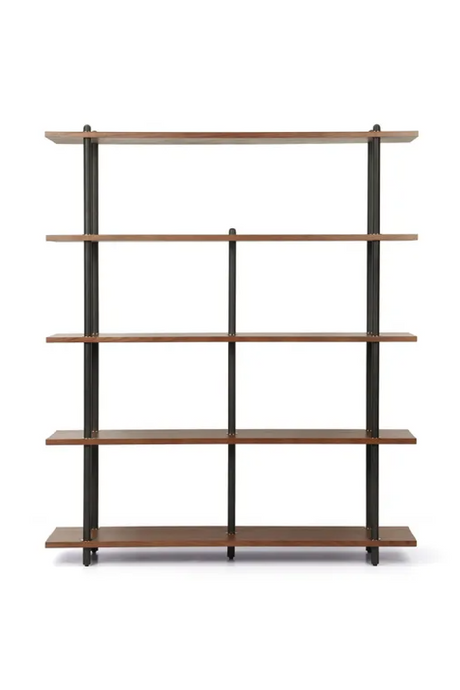 Walnut Wood Bookcase | NV Gallery Hawking | Oroa.com