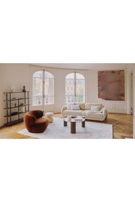 Walnut Wood Bookcase | NV Gallery Hawking | Oroa.com