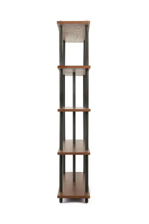Walnut Wood Bookcase | NV Gallery Hawking | Oroa.com