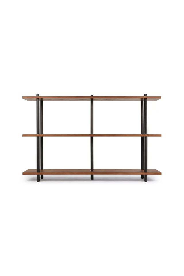 Walnut Open Bookcase | NV Gallery Hawking | Oroa.com