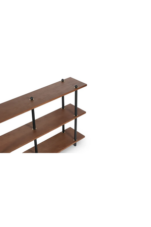 Walnut Open Bookcase | NV Gallery Hawking | Oroa.com