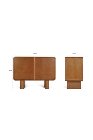 Ash Wood 2-Door Sideboard | NV Gallery Karl | Oroa.com
