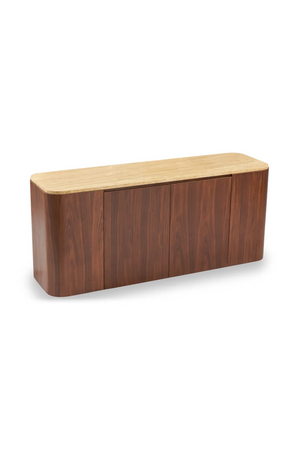 Travertine Top 2-Door Sideboard | NV Gallery Orion | Oroa.com