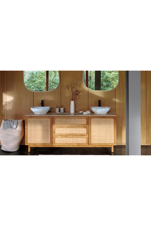 Beige Ceramic Round Sink | NV Gallery Ibiza | Oroa.com