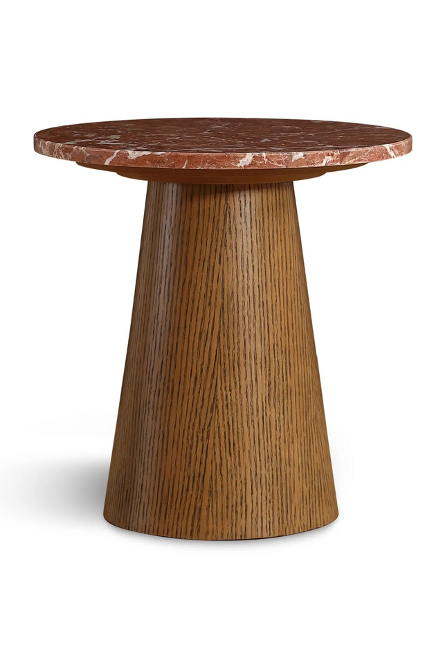 Round Marble Side Table | NV Gallery Avila | Oroa.com