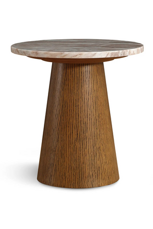 Round Marble Side Table | NV Gallery Avila | Oroa.com