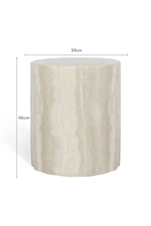 Fiberglass Pillar Side Table | NV Gallery Cesar | Oroa.com